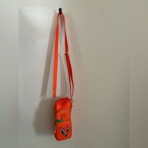 Lug Disney Orange Bird Crossbody Theme Park Water Bottle Bag.